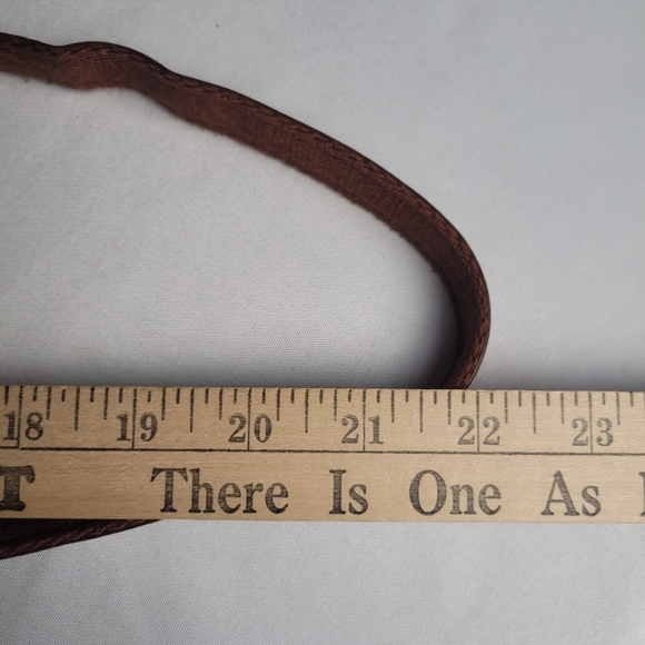 Fossil Kinsley Ivory Brown Leather Crossbody Bag - Picture 6 of 16